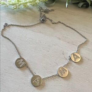 Oak&Ivy 18” MAMA necklace silver